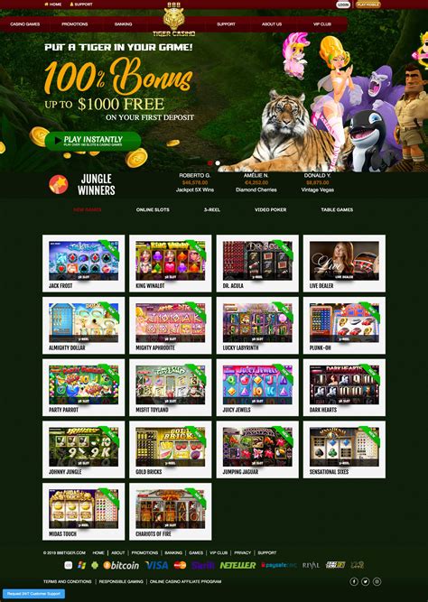 888 tiger casino Belize